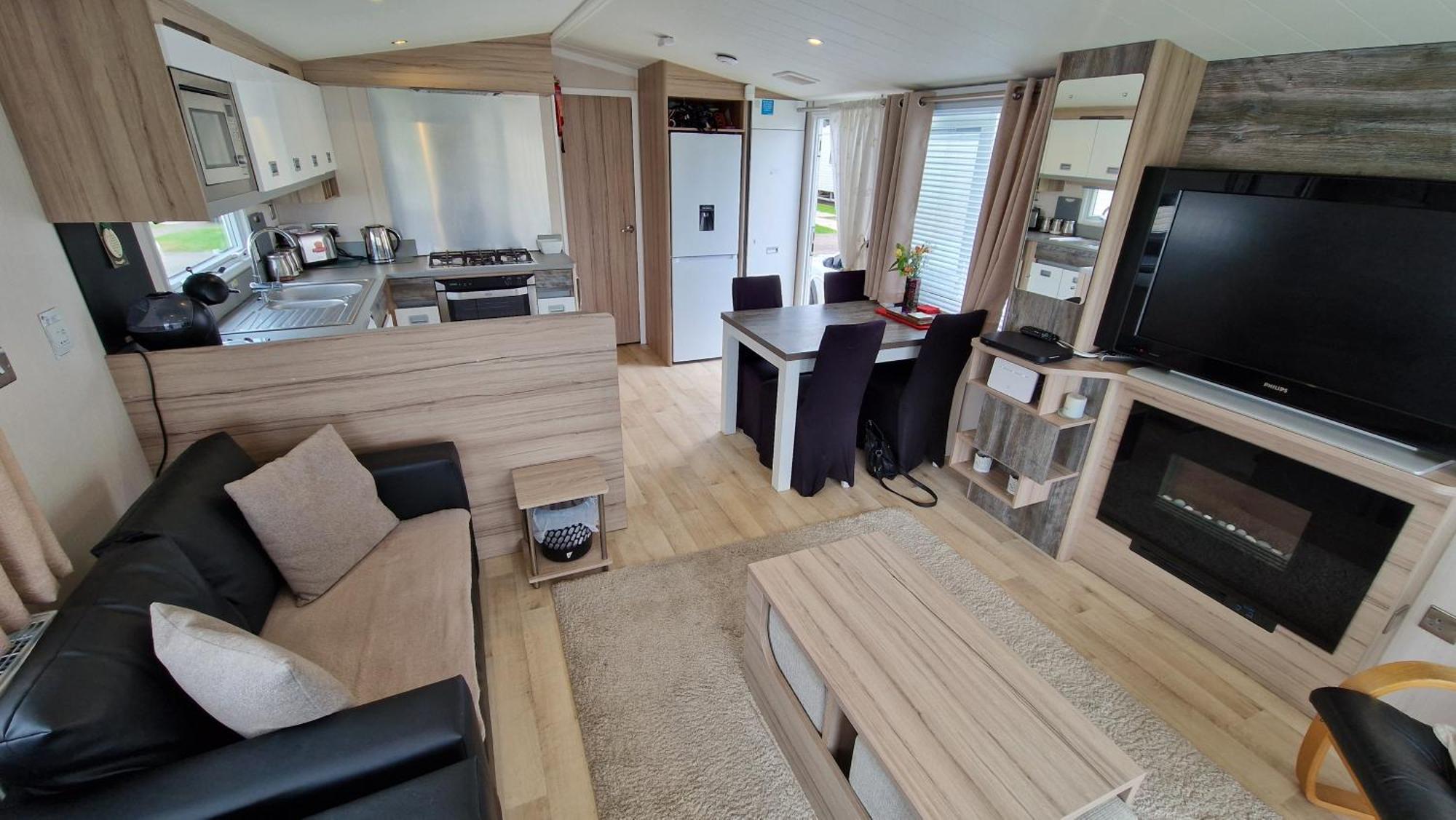 Caravan At Seton Sands Port Seton Exterior foto