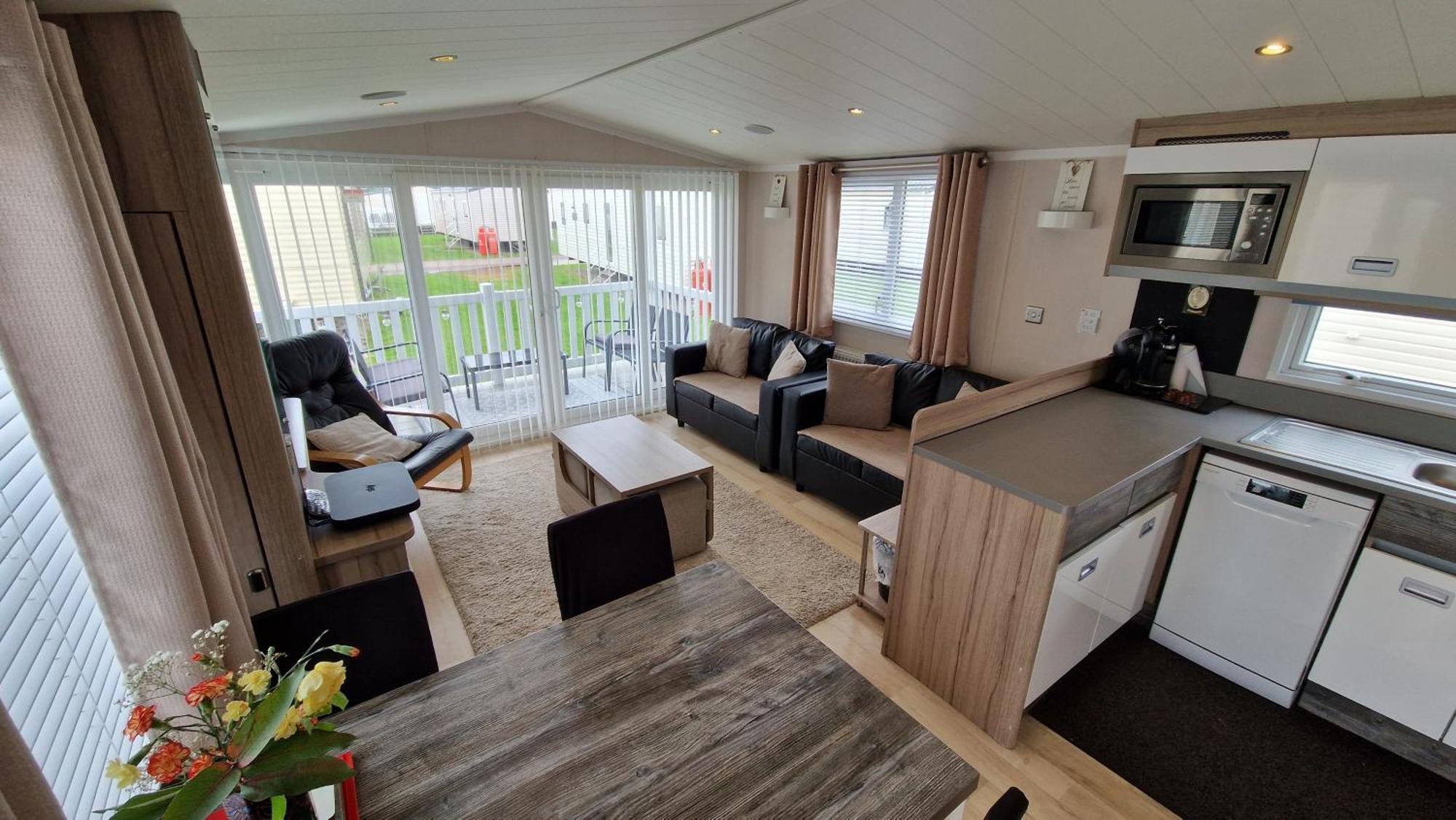 Caravan At Seton Sands Port Seton Exterior foto