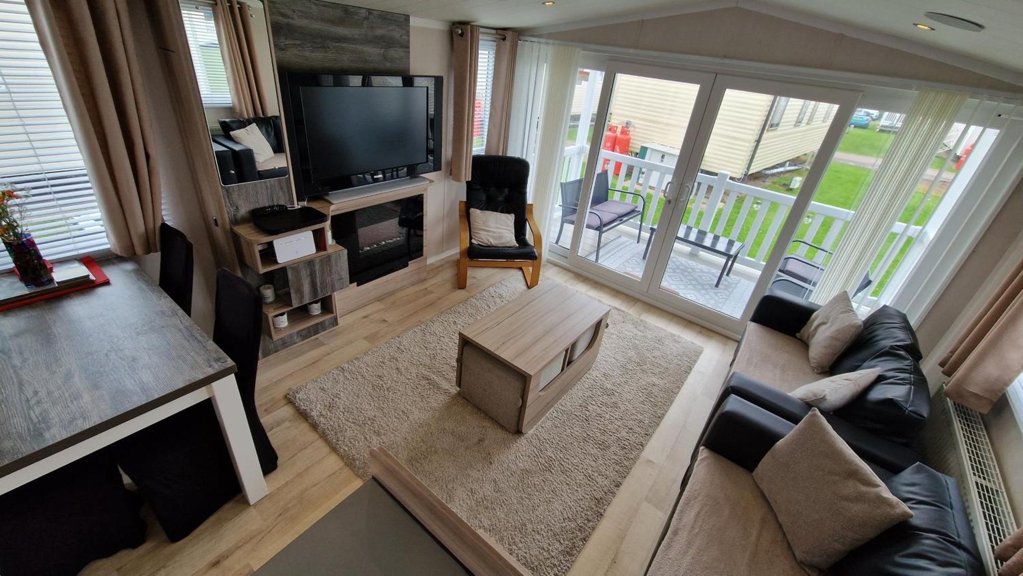 Caravan At Seton Sands Port Seton Exterior foto